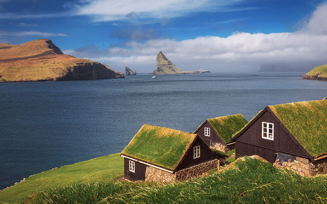 paesaggio delle Isole Faroe