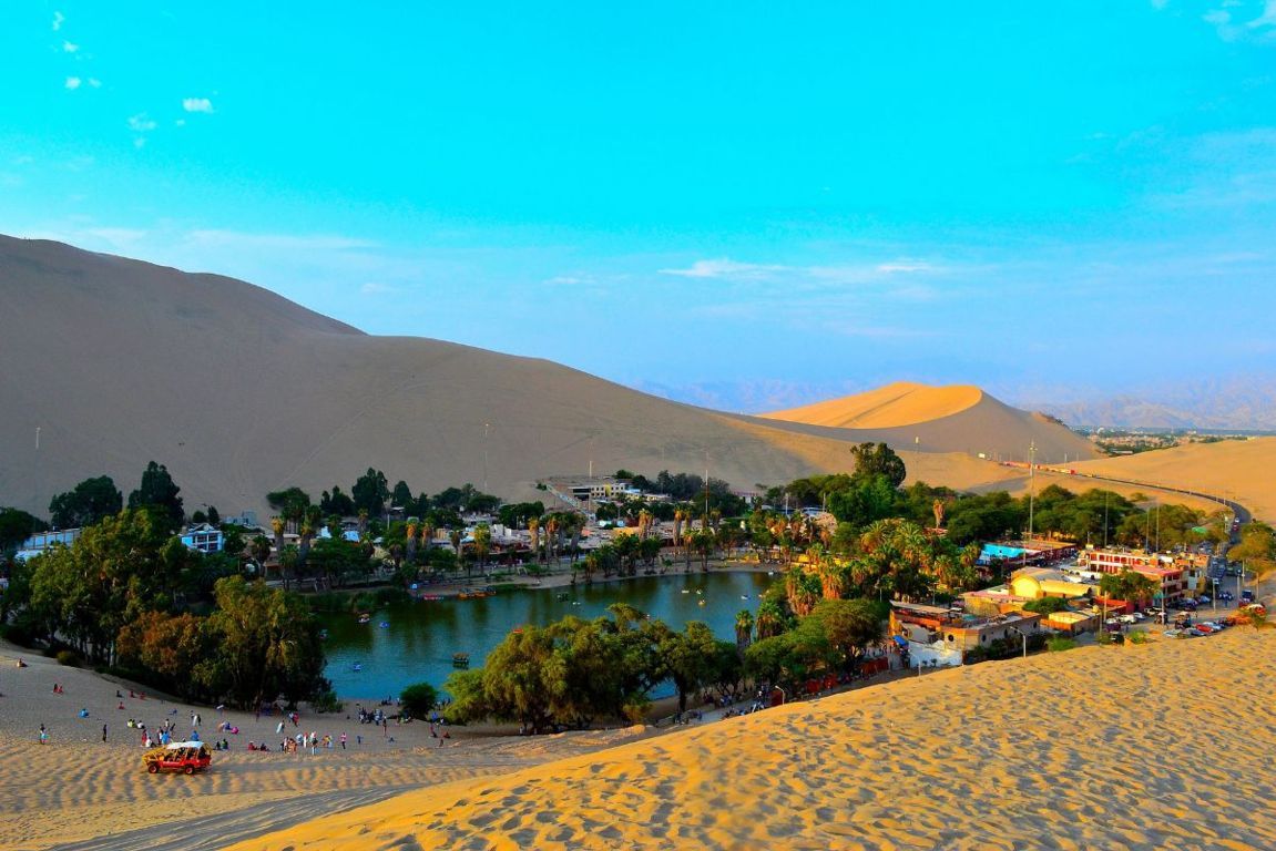 Huacachina in perù