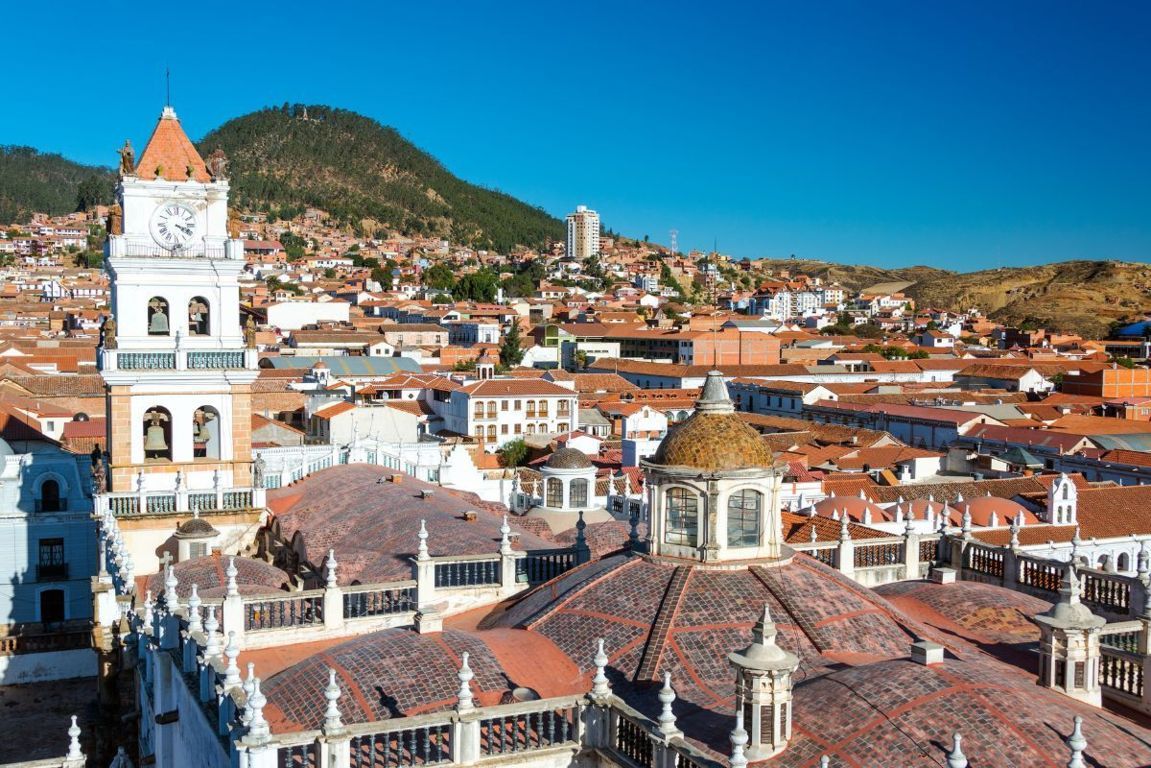 capitali della bolivia sucre